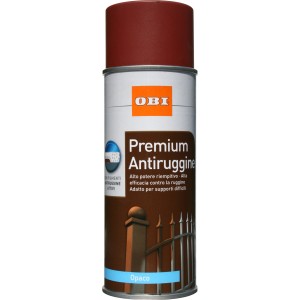 Spray antiruggine marrone per metallo. Qualità premium OBI.