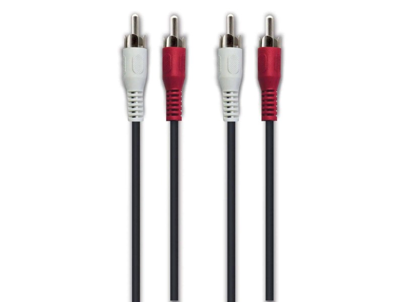 Cavo TOSLINK Cavo Audio/video RCA Mono 10 Piedi, Connettori 6.35 Mm (1/4) Maschio E RCA Maschio, Schermato, Universale Cavo Video RCA 10 Piedi