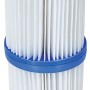 Filtro a cartuccia t.b.t. per piscine, blu e bianco.