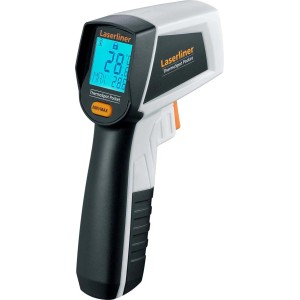 Termometro a infrarossi Laserliner ThermoSpot Pocket per la misurazione della temperatura.