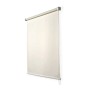Tenda a rullo chiara t.b.t. per finestre, facile da installare.
