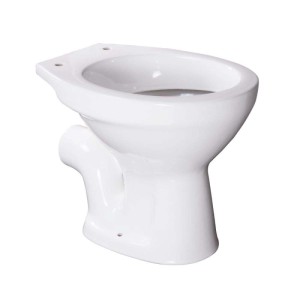 Vaso a terra Lake WC scarico a parete in ceramica bianco