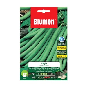 Confezione di semi t.b.t. (Semi da orto). Fagiolini nani, ideali per il congelamento.