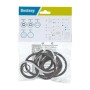 Anelli di tenuta Bestway per accessori piscina, varie misure in bianco e nero.