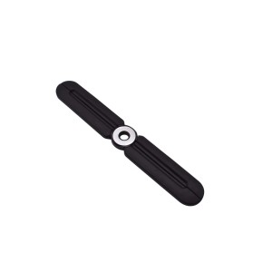 Utensile da cucina nero, collegato al centro, per la cucina.