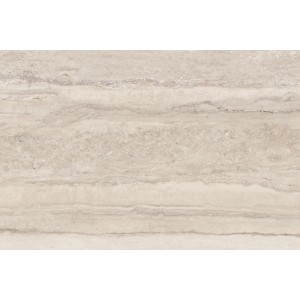 Piastrella chiara t.b.t. per esterni con aspetto di pietra naturale.