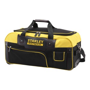 Borsa portautensili a rullo Stanley Fatmax, giallo/nero. Borsa da lavoro resistente per utensili.