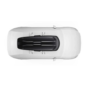 Box da tetto per auto Vector L nero metallizzato