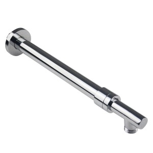 Tubo flessibile cromato t.b.t. per impianti idraulici.