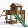 Gioco da giardino Funny con scivolo e altalene 345x284xh210 cm
