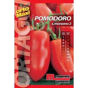 Confezione di semi di pomodoro San Marzano 2, Semi da orto di t.b.t.