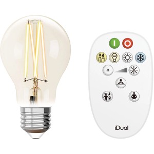 t.b.t. Lampadina smart con telecomando.