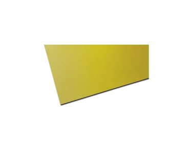 PVC espanso giallo 3 mm - Su misura, consegna rapida