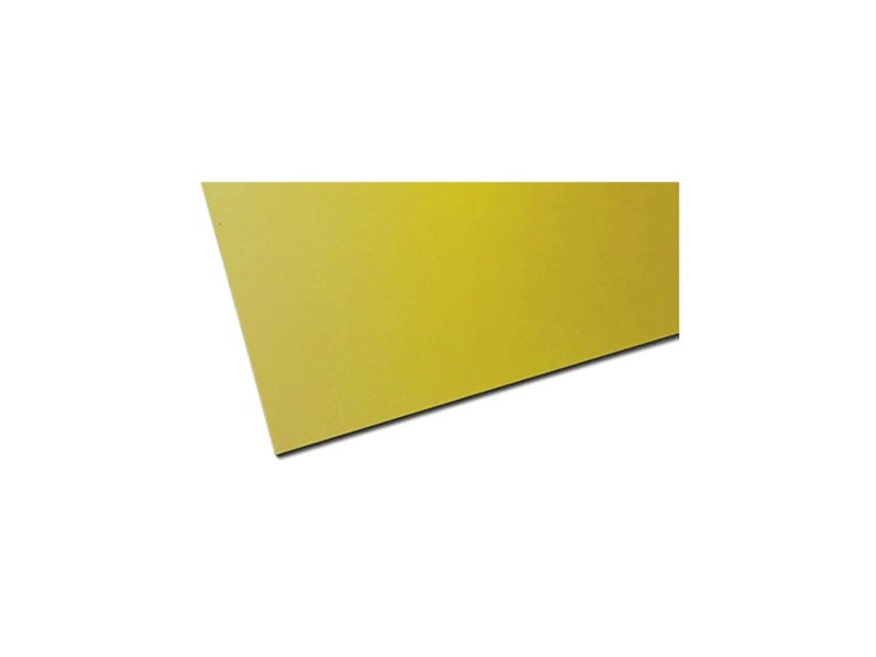 Lastra Pvc espanso Multiexel giallo 50x25x0,3 cm