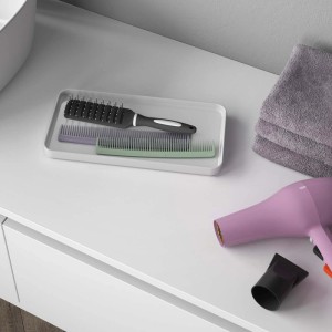 Vassoio Seventy in resine termoplastiche bianco