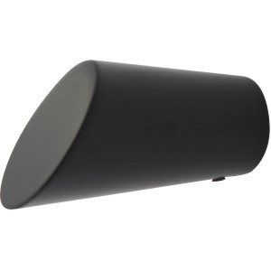 Terminale nero 'Rag' per bastone per tende da 2 cm di Mydeco.