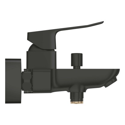 Miscelatore monocomando vasca esterno Grohe Dice nero opaco