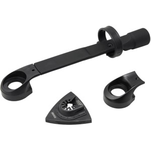 Adattatore aspirazione Worx WA2604 per levigatrici Sonicrafter, accessorio per lavoro senza polvere.