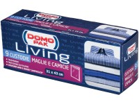 Custodia Per Coperte DOMO PAK Urban Gold - Confezione Da 2, 55x45x25 Cm - Foto 7