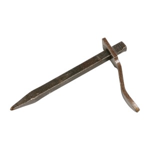 Gancio per intonaco LUX, squadrato, 160mm, per fissare pannelli di intonaco alla muratura.