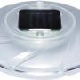 Flowclear Lampada solare a LED per piscina, illuminazione galleggiante con pannello solare per serate suggestive.