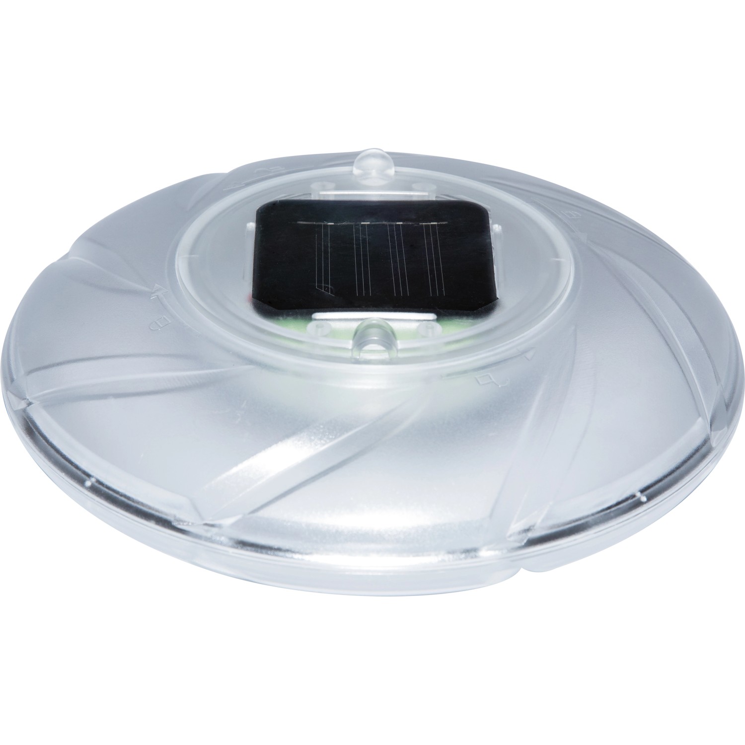 Flowclear Lampada solare a LED per piscina, illuminazione galleggiante con pannello solare per serate suggestive.