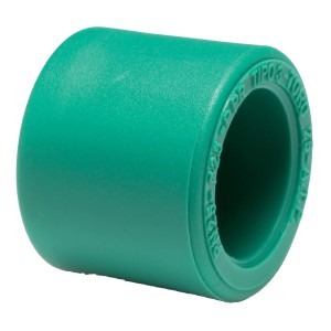 Tappo verde in PP per cassette WC, dettaglio.