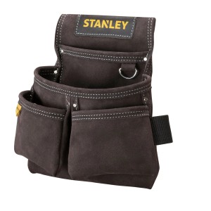 Fodero Stanley con doppia tasca porta utensili in cuoio