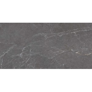 Piastrella in gres porcellanato Merano Gris smaltato lucido 60x120 cm 1,44 m²