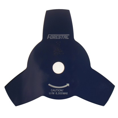 Disco per decespugliatore in acciaio a 3 denti