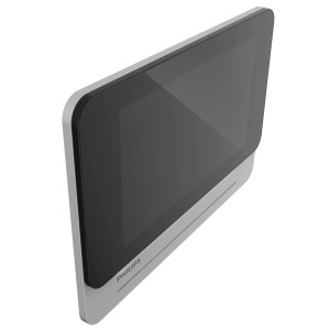 Display moderno grigio per citofono Philips per la tua casa smart.