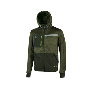 Felpa da lavoro Upower Dark green Galaxy taglia L