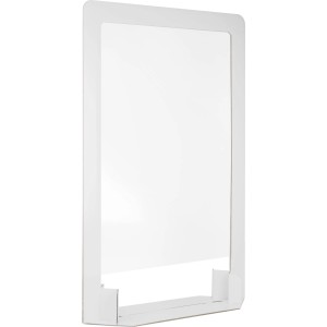 t.b.t. Barriera Parafiato, schermo protettivo trasparente con cornice bianca.