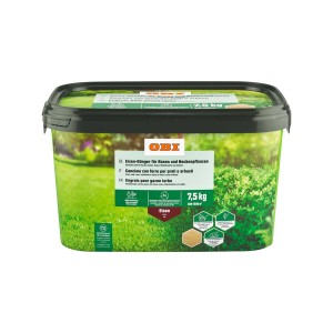 Concime al ferro per prati e siepi in secchio da 7,5 kg.