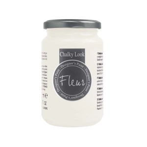 Colore Fleur Chalky Look in barattolo di vetro, ideale per il fai-da-te.