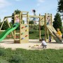 Gioco da giardino Maxi Funny con scivolo e altalene 525x398xh210 cm_4