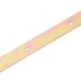 Bandella per cardine zincata gialla, 400 mm, per collegamenti mobili su porte e cancelli.