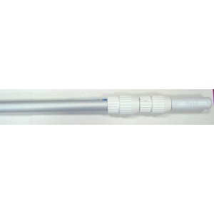 Asta telescopica in alluminio Summer Fun, estensibile da 120 cm a 360 cm, per attrezzature per la pulizia della piscina.