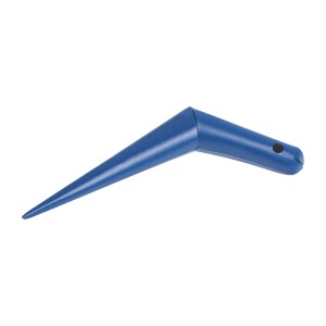 Piantatore LUX Classic blu in acciaio, utensile manuale da giardino per piantare piantine.