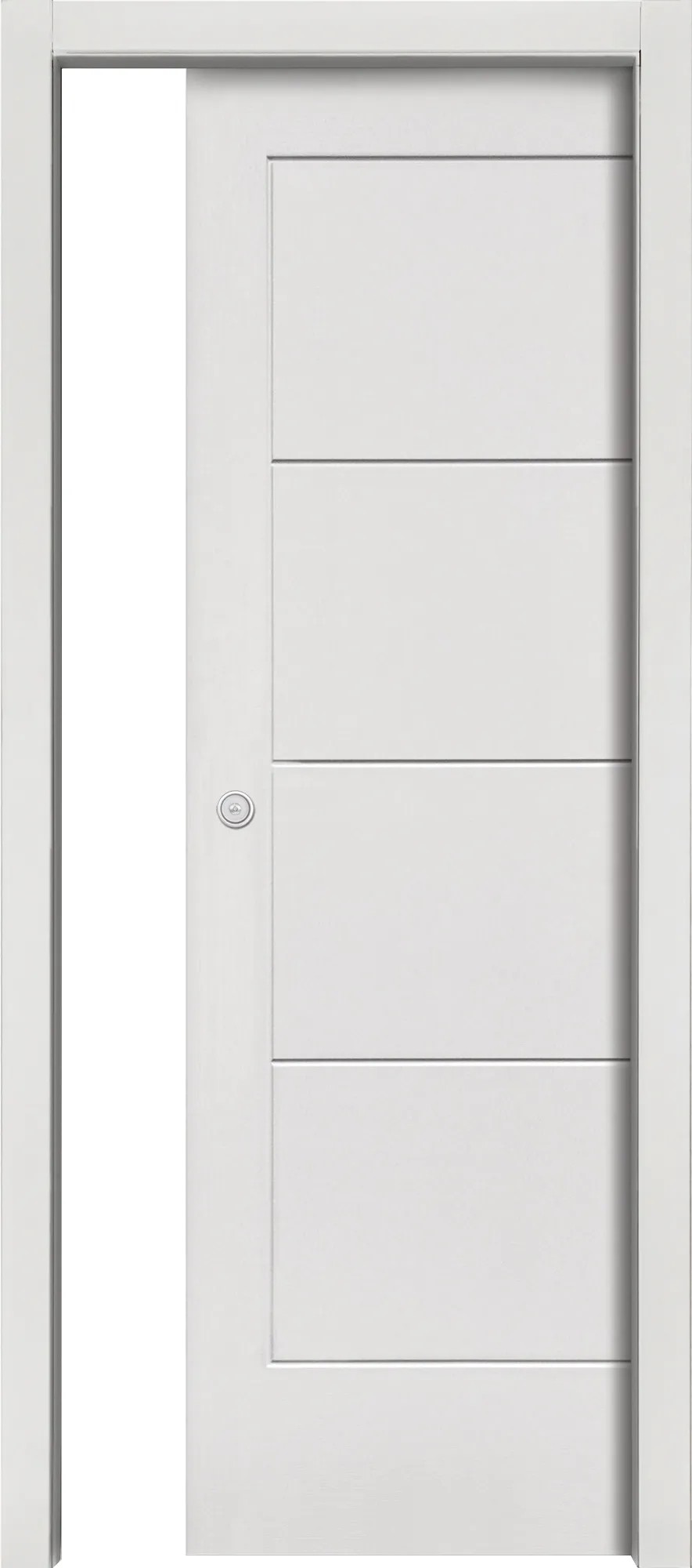 Portabadge Scorrevole Floreale - Custodia Per Tesserini Con Moschettone E Cordino Retrattile - Foto 5