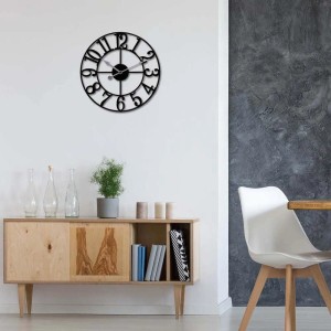 Orologio da parete Titano Ø 40x4 cm metallo