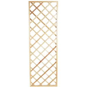 Grigliato in legno t.b.t. per piante rampicanti in giardino o sul balcone.