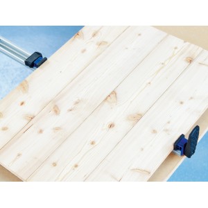 Guida per sega LUX 4 in 1 che fissa un pezzo. Guida per segare con precisione.