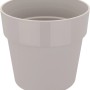 Vaso per fiori Elho B.for Original, Ø 18cm, grigio caldo, in plastica riciclata.