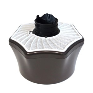 Trappola per zanzare Biogents BG-Mosquitaire, marrone/bianca, per il controllo delle zanzare in giardino.