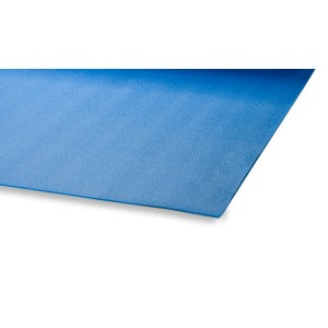 Sottopavimento blu t.b.t. per pavimenti, vista dettagliata.