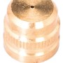 Ugello in ottone per pompa, accessorio per sistemi di irrigazione.