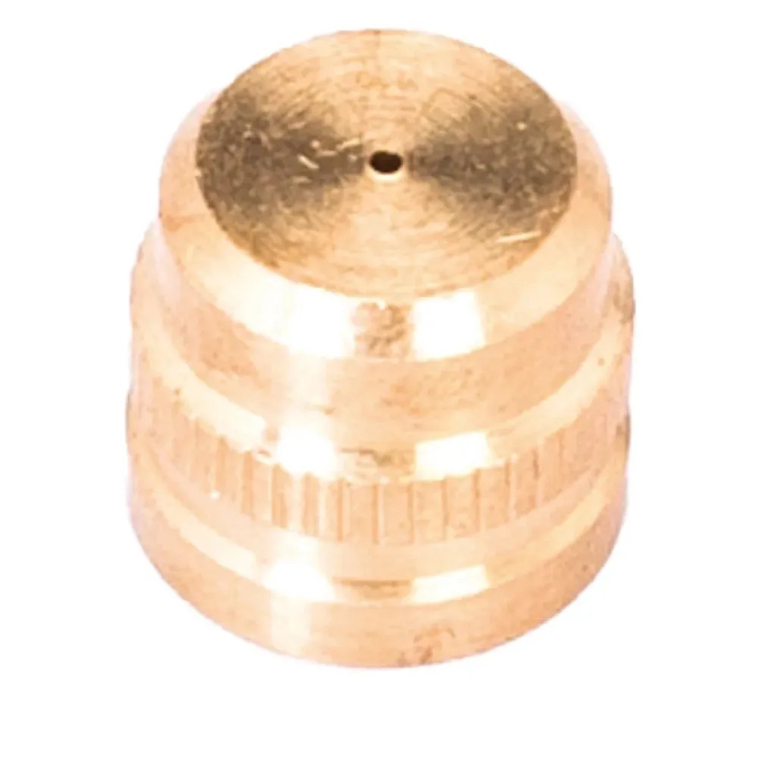 Ugello in ottone per pompa, accessorio per sistemi di irrigazione.