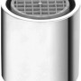 Aeratore per rubinetto Rompigetto color cromo con inserto a griglia.