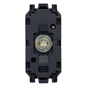 Inserto t.b.t. per interruttori e dimmer, vista dettagliata.
